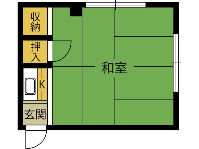 コーポ由布 ３０８号室の賃貸情報（由布市挾間町古野622）｜別大興産