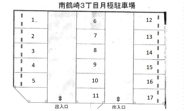 南鶴崎３丁目月極駐車場 １番の賃貸情報（大分市南鶴崎3丁目）｜別大興産